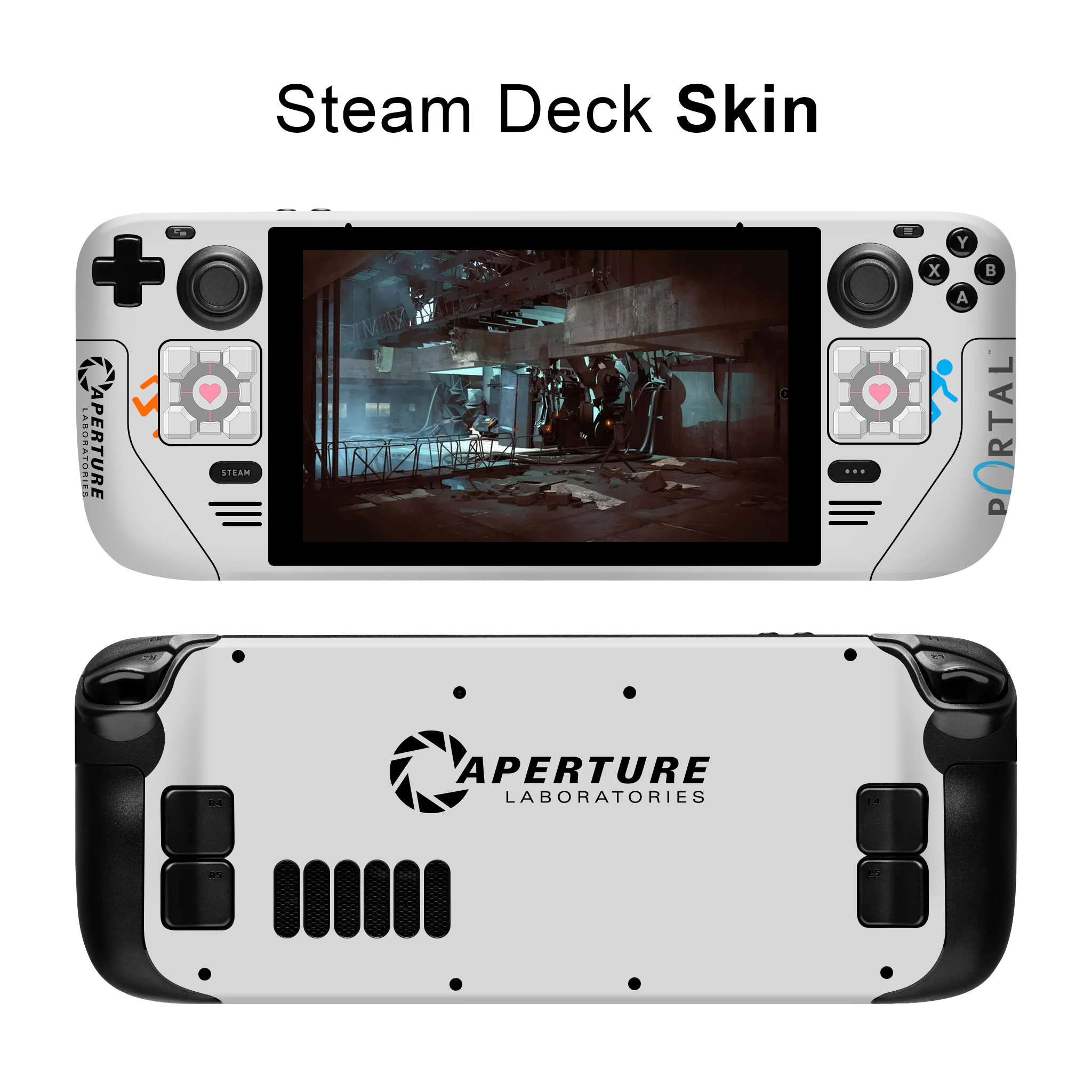Portal Steam Deck skin